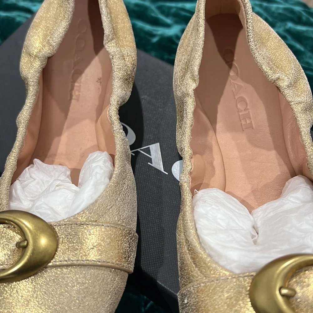 Coach shoes Stanton Blt Gold - Picture 5 of 7